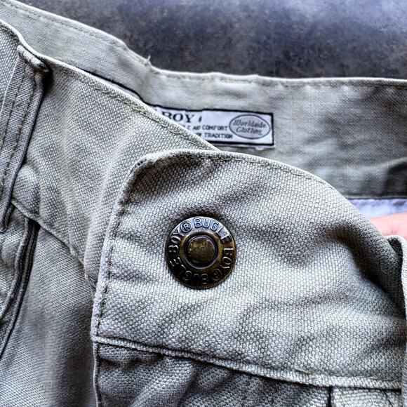 Vintage Unique Polo Style Bugle Boy‎ Snap Button Shorts - Picture 3 of 6